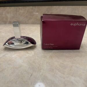 Calvin Klein Euphoria with Silver and Burgundy Design